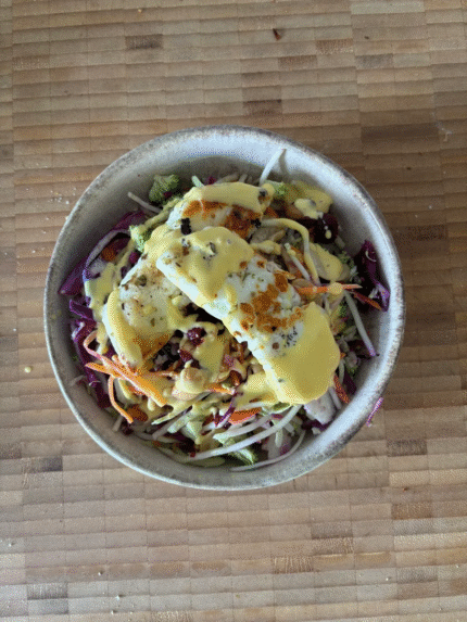 Halloumi aand Broccolli Salad